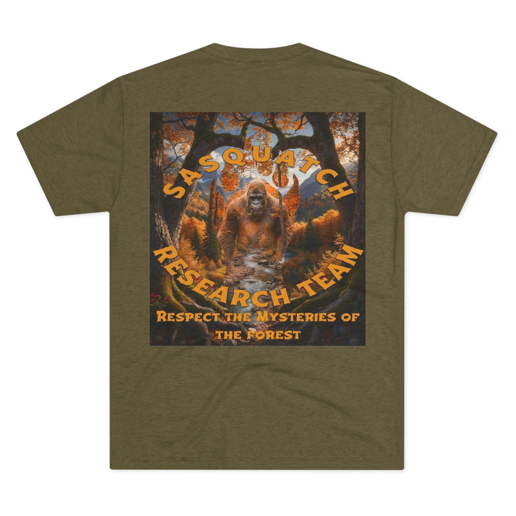 Sasquatch Research Team T-Shirt — Forest Bigfoot Expedition Tee