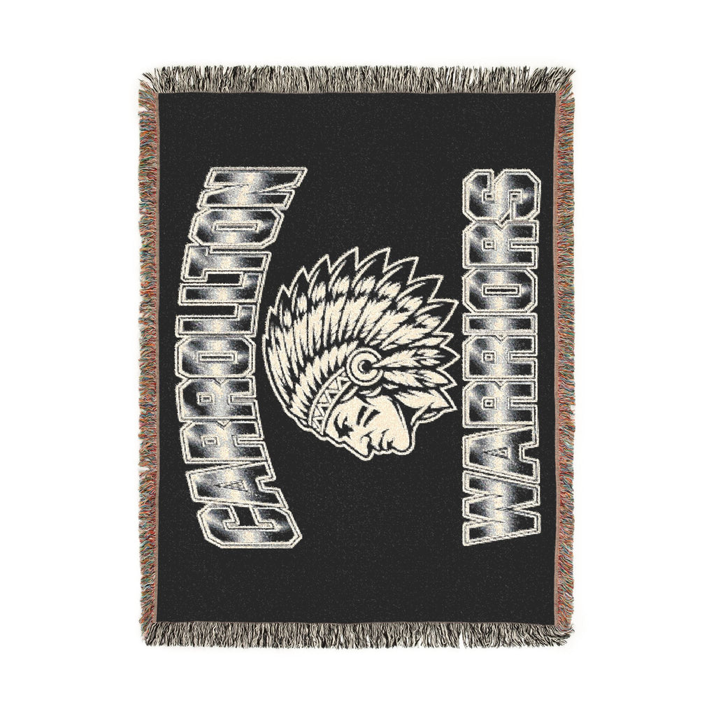 Carrollton Warriors Native American Woven Blanket