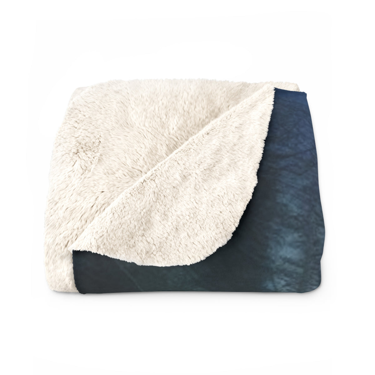 Aurora Bears Sherpa Blanket — Cozy Woodland Night Throw
