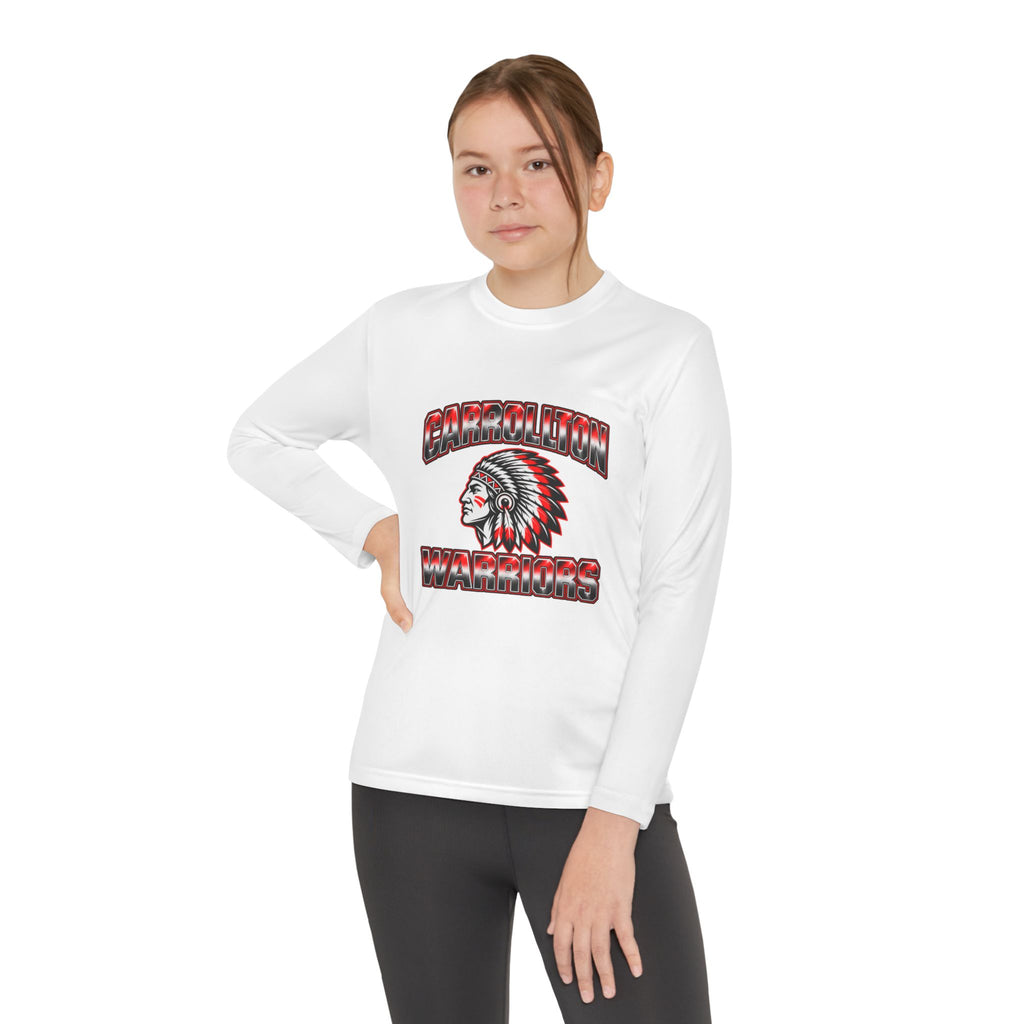 Personalized Warriors Youth Long Sleeve Tee