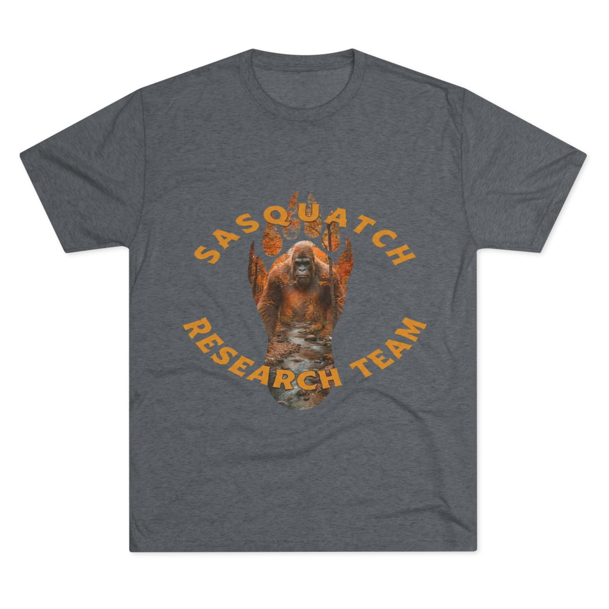 Sasquatch Research Team T-Shirt — Forest Bigfoot Expedition Tee