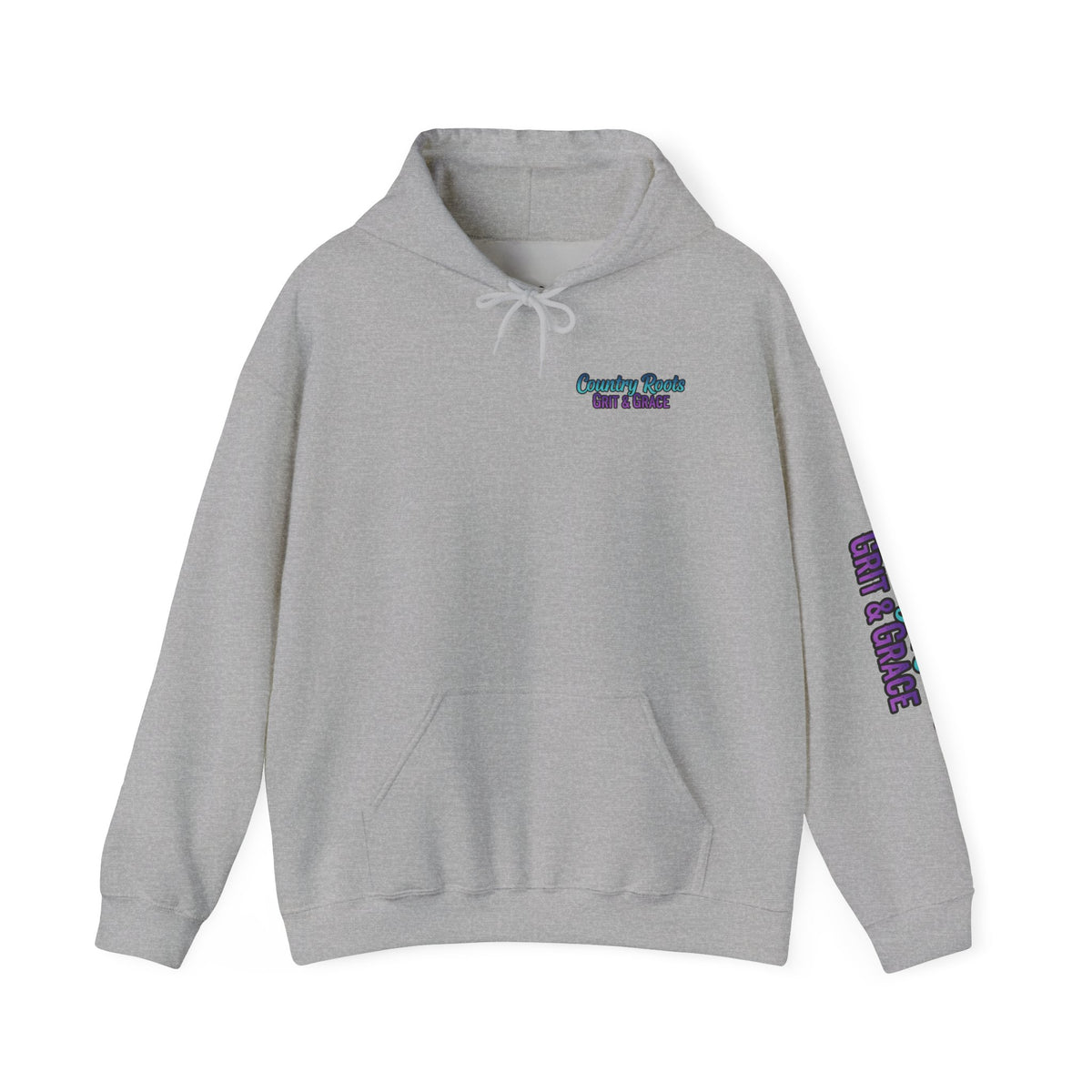 Country Roots Hoodie — Northern Lights Cabin Graphic Pullover