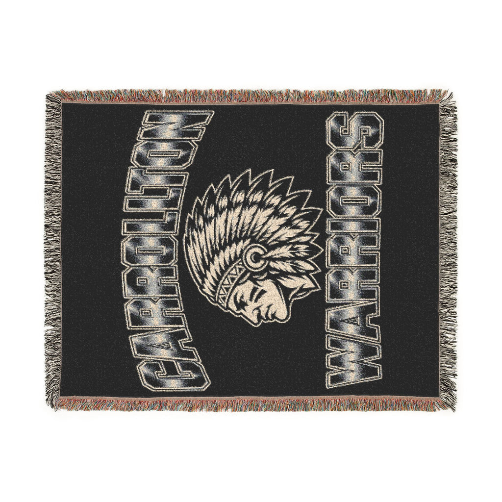 Carrollton Warriors Native American Woven Blanket