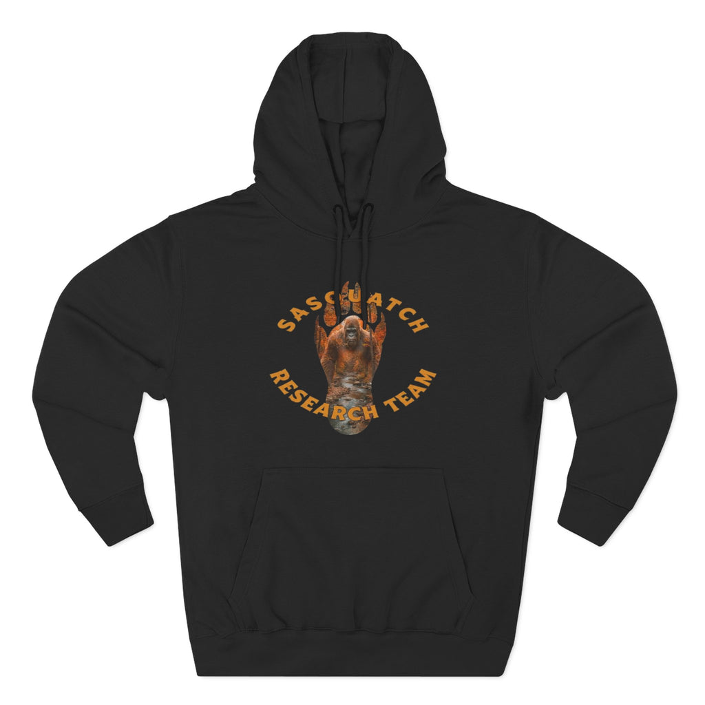 Sasquatch Research Team Hoodie — Respect the Mysteries Forest Graphic