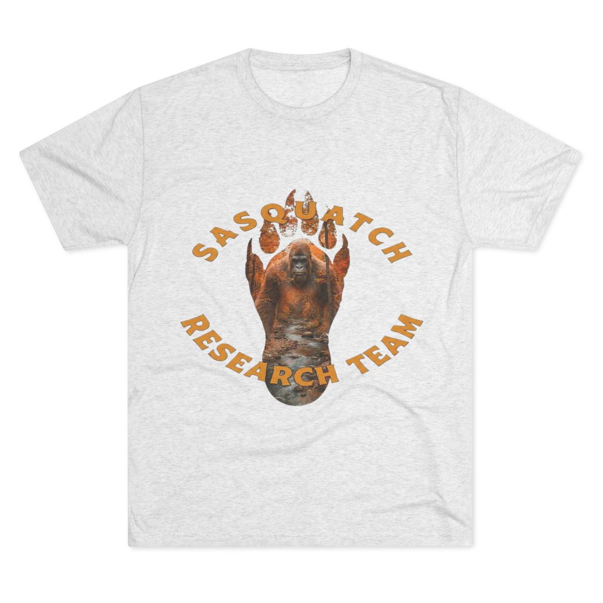 Sasquatch Research Team T-Shirt — Forest Bigfoot Expedition Tee