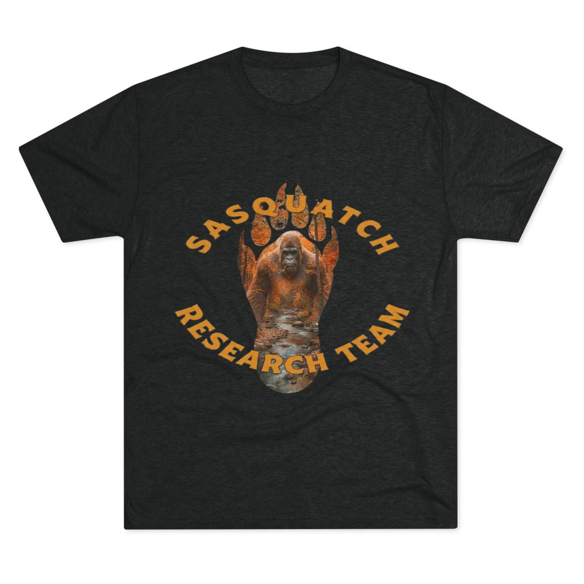 Sasquatch Research Team T-Shirt — Forest Bigfoot Expedition Tee