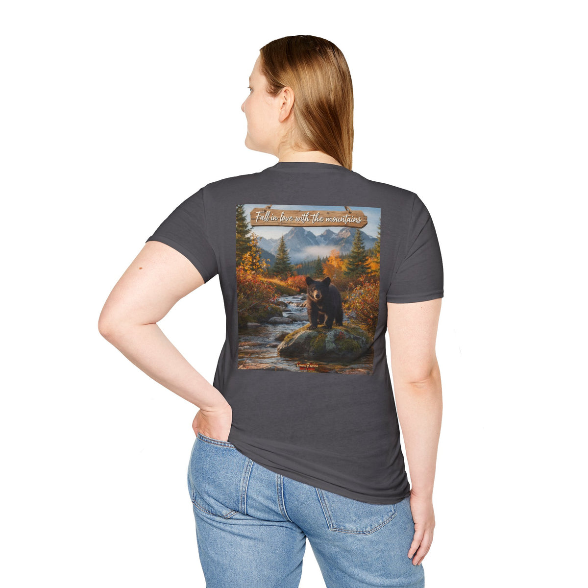 Vintage Country Roads T‑Shirt — 'Country Roads Take Me Home' Minimal Tee