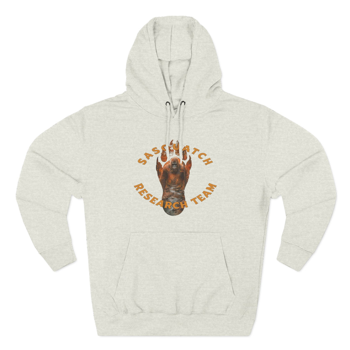 Sasquatch Research Team Hoodie — Respect the Mysteries Forest Graphic