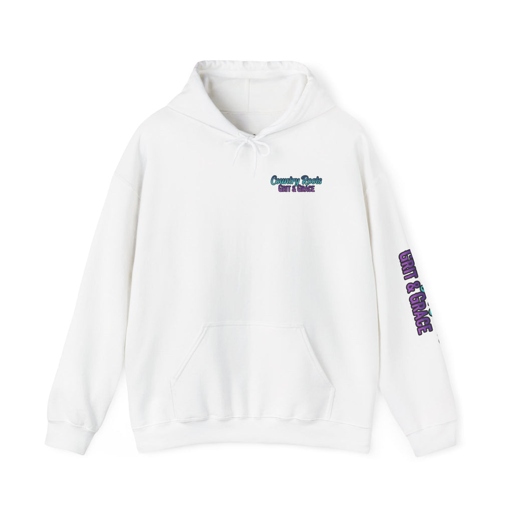 Country Roots Hoodie — Northern Lights Cabin Graphic Pullover