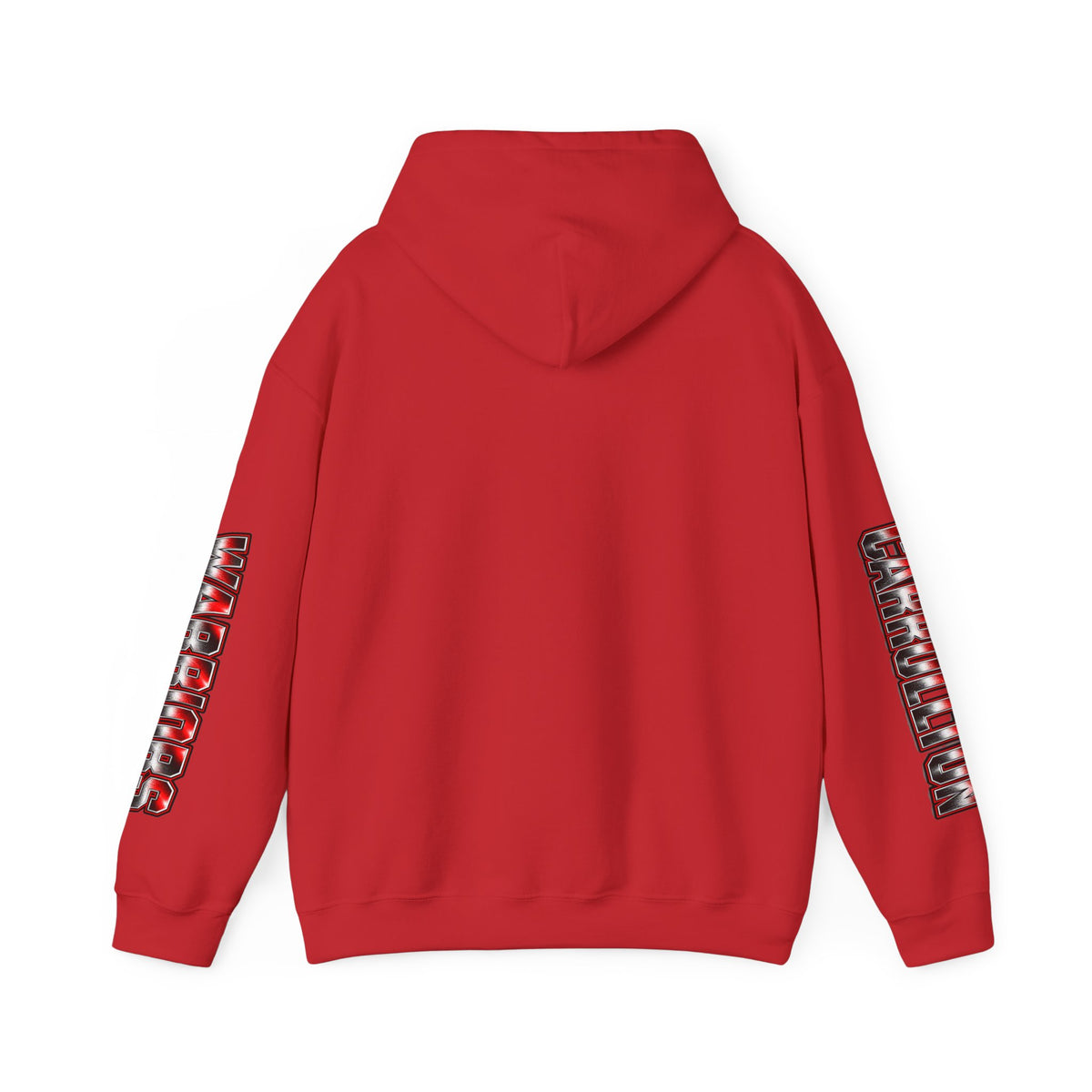 Hoodie — Embroidered Warriors Native Chief Logo Pullover