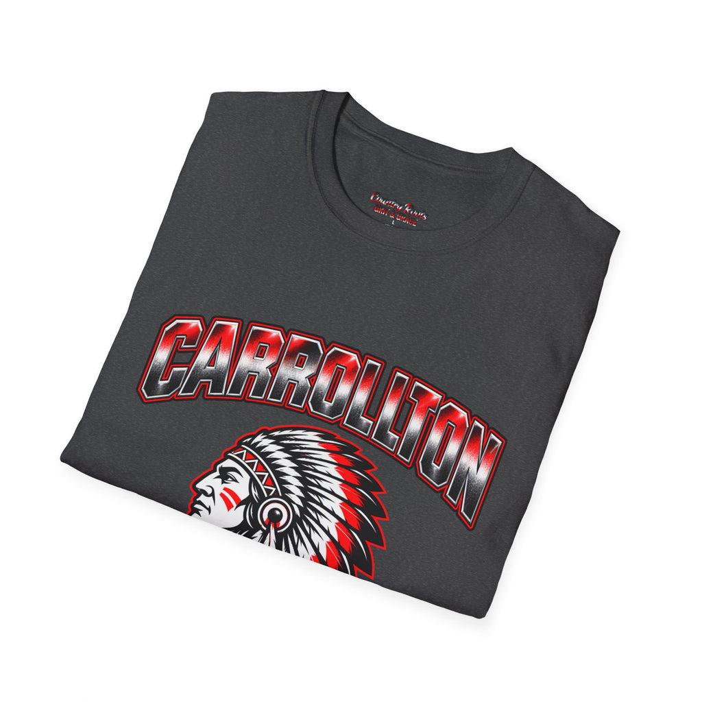 Unisex Carrolton Warriors Native American Warrior T-Shirt