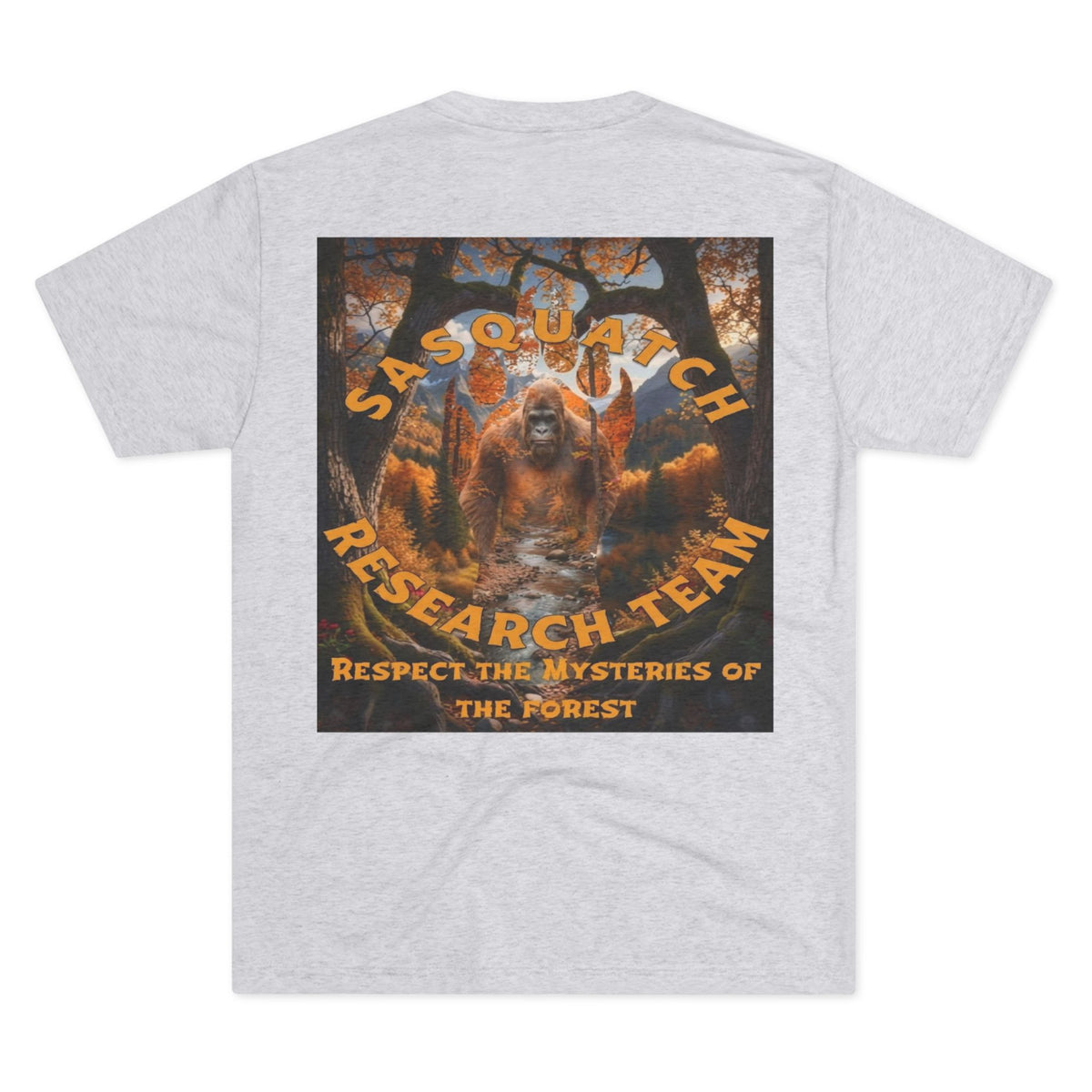 Sasquatch Research Team T-Shirt — Forest Bigfoot Expedition Tee