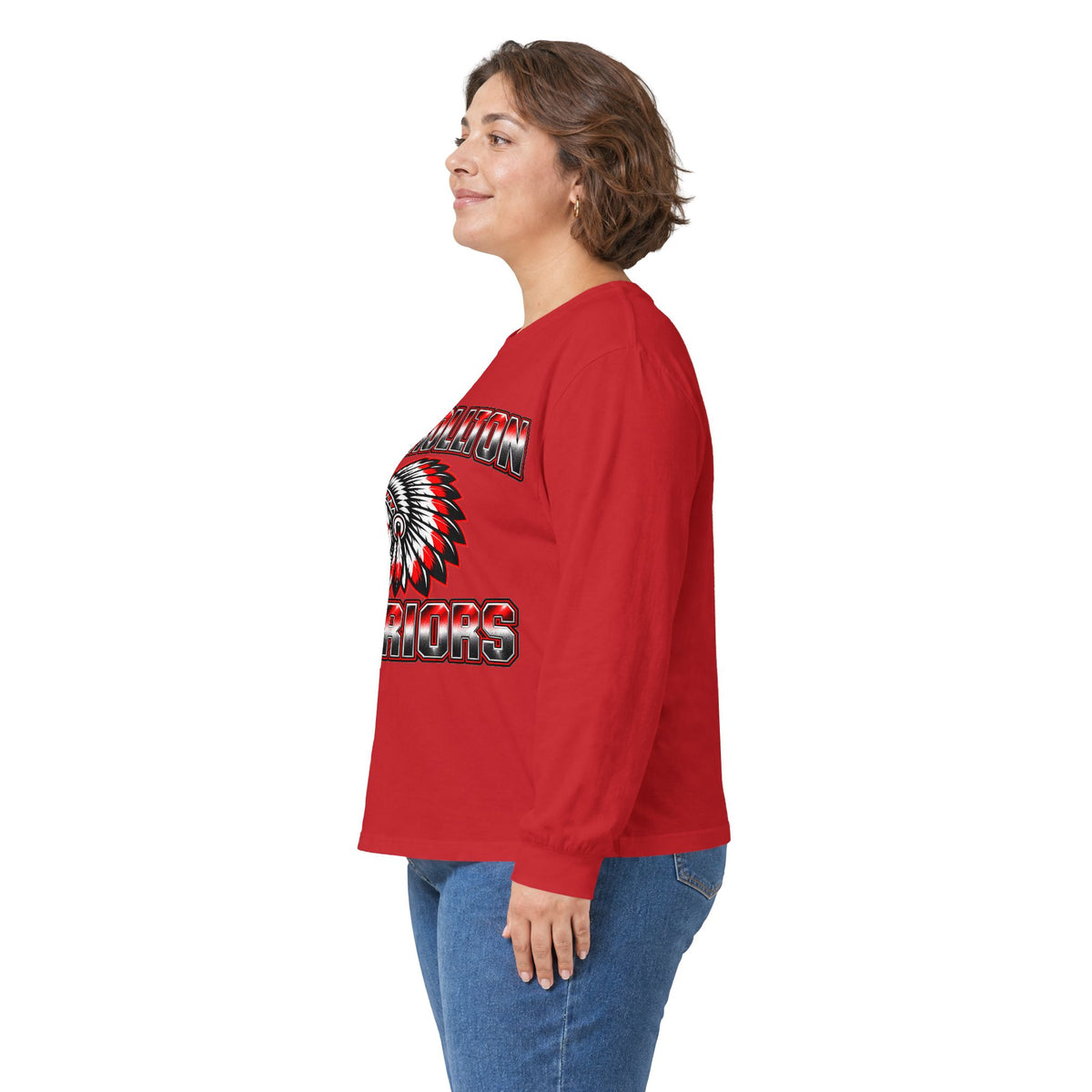 Carrollton Warriors Personalized Long Sleeve Tee