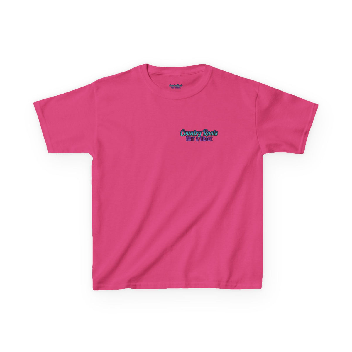 Kids Tee — Northern Lights Cabin Graphic "Country Roads, Take Me Home"
