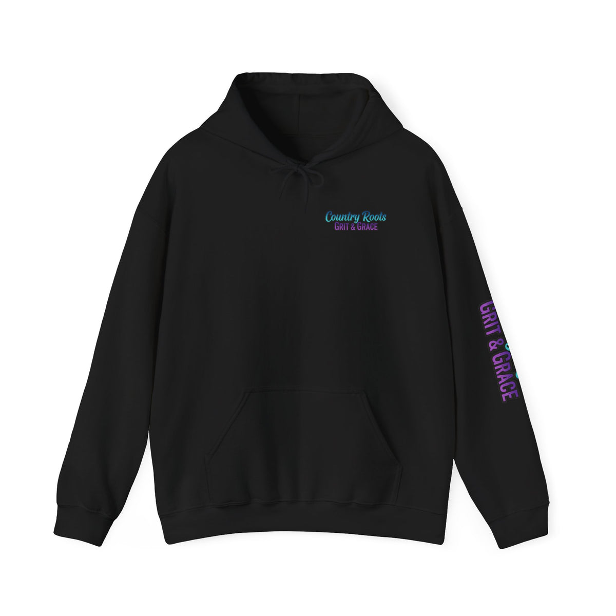 Country Roots Hoodie — Northern Lights Cabin Graphic Pullover