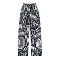 Kids Lounge Pants- Carrollton Warriors Black and White
