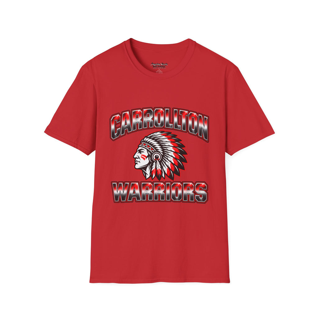 Unisex Carrolton Warriors Native American Warrior T-Shirt