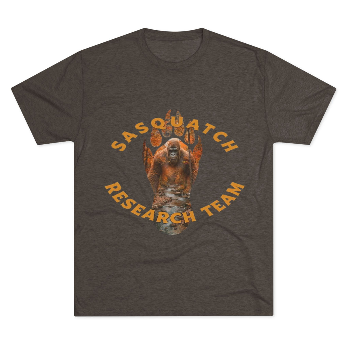 Sasquatch Research Team T-Shirt — Forest Bigfoot Expedition Tee