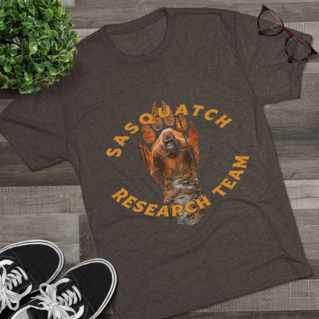 Sasquatch Research Team T-Shirt — Forest Bigfoot Expedition Tee