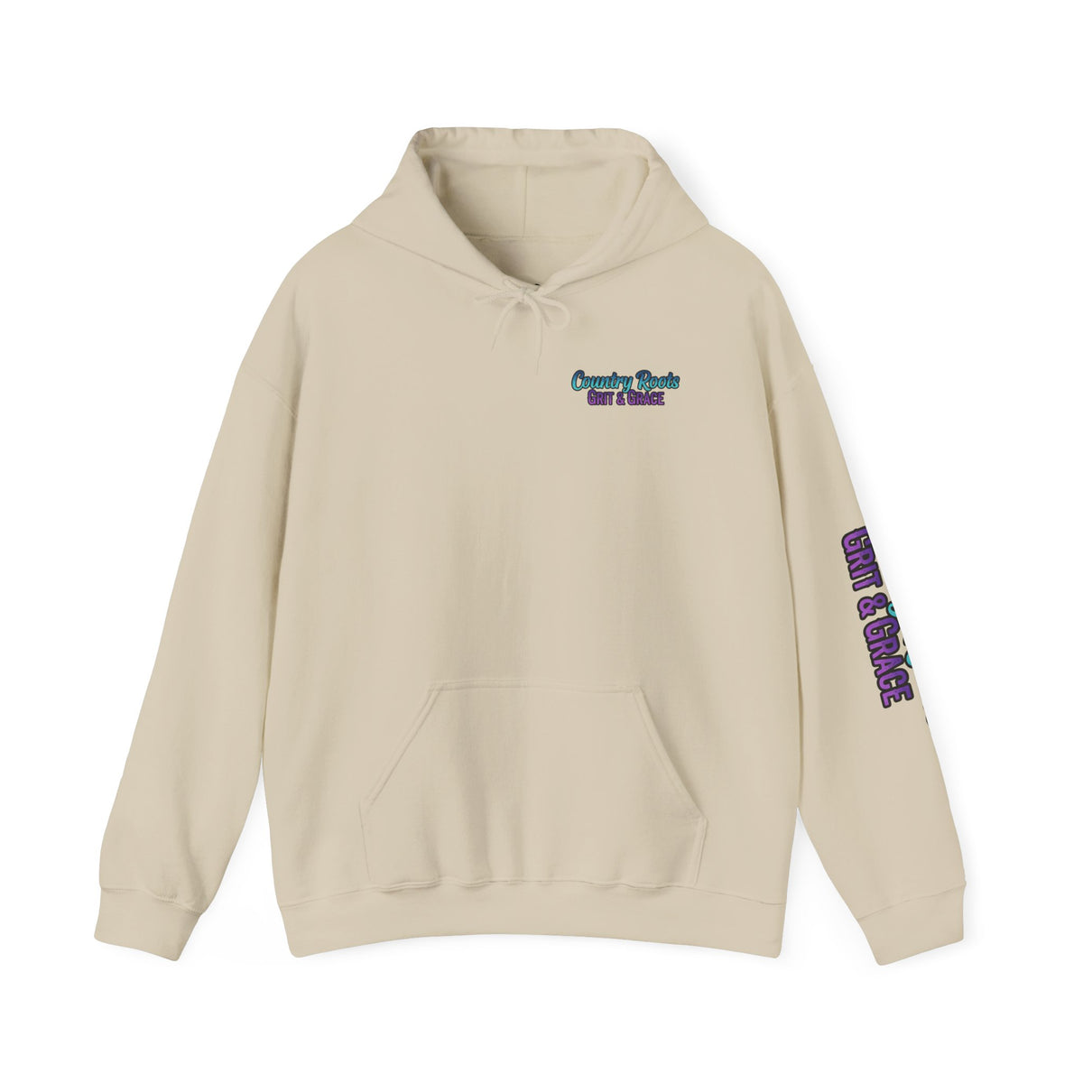 Country Roots Hoodie — Northern Lights Cabin Graphic Pullover