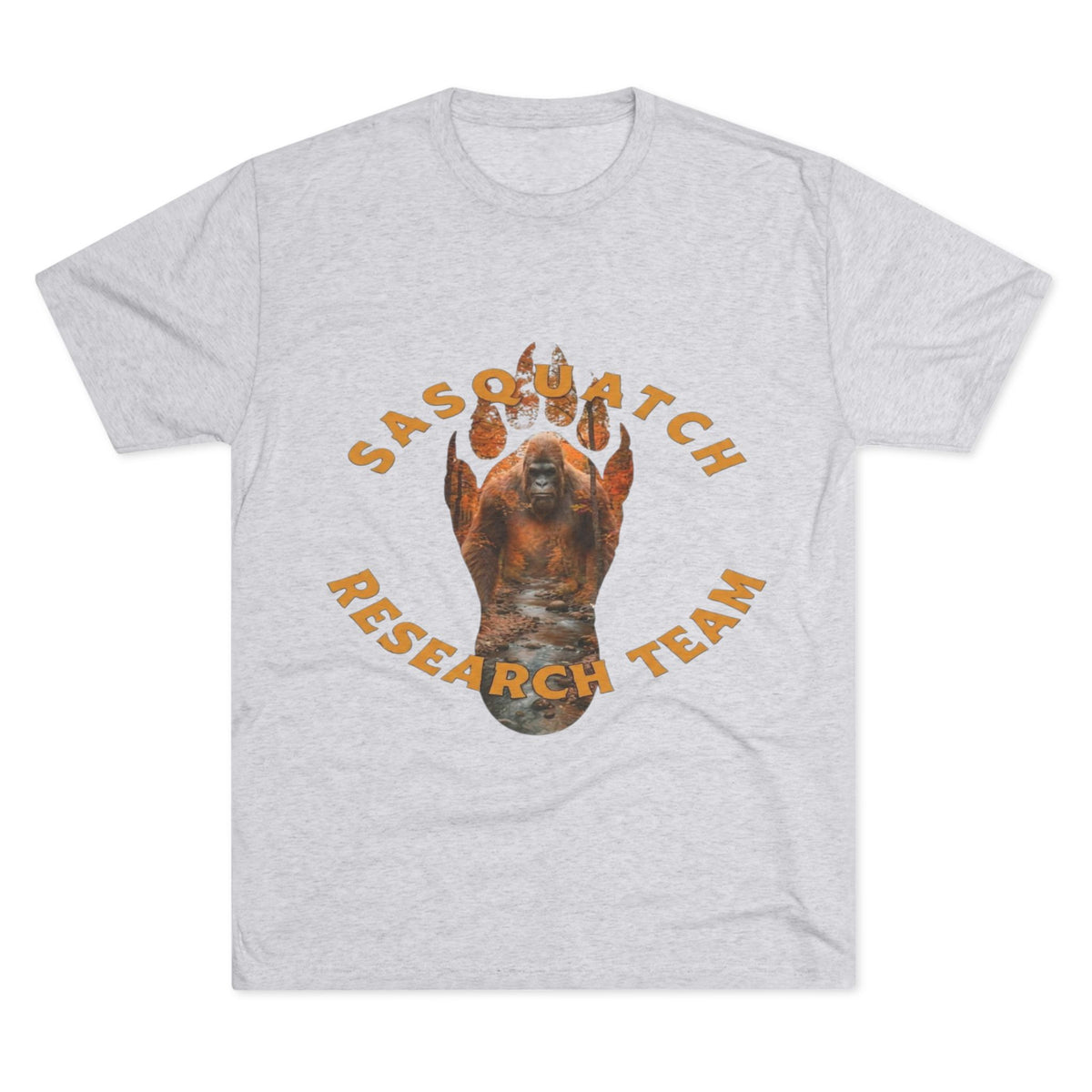 Sasquatch Research Team T-Shirt — Forest Bigfoot Expedition Tee