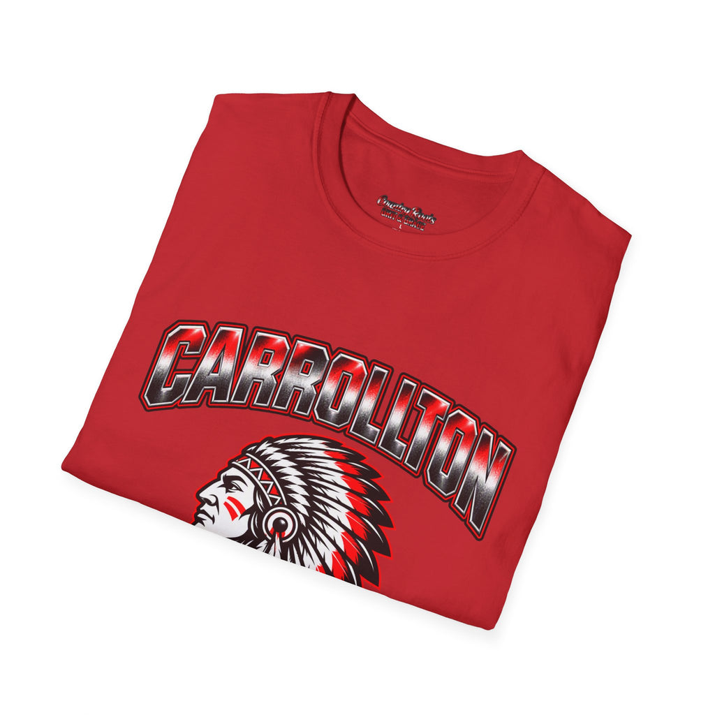 Unisex Carrolton Warriors Native American Warrior T-Shirt
