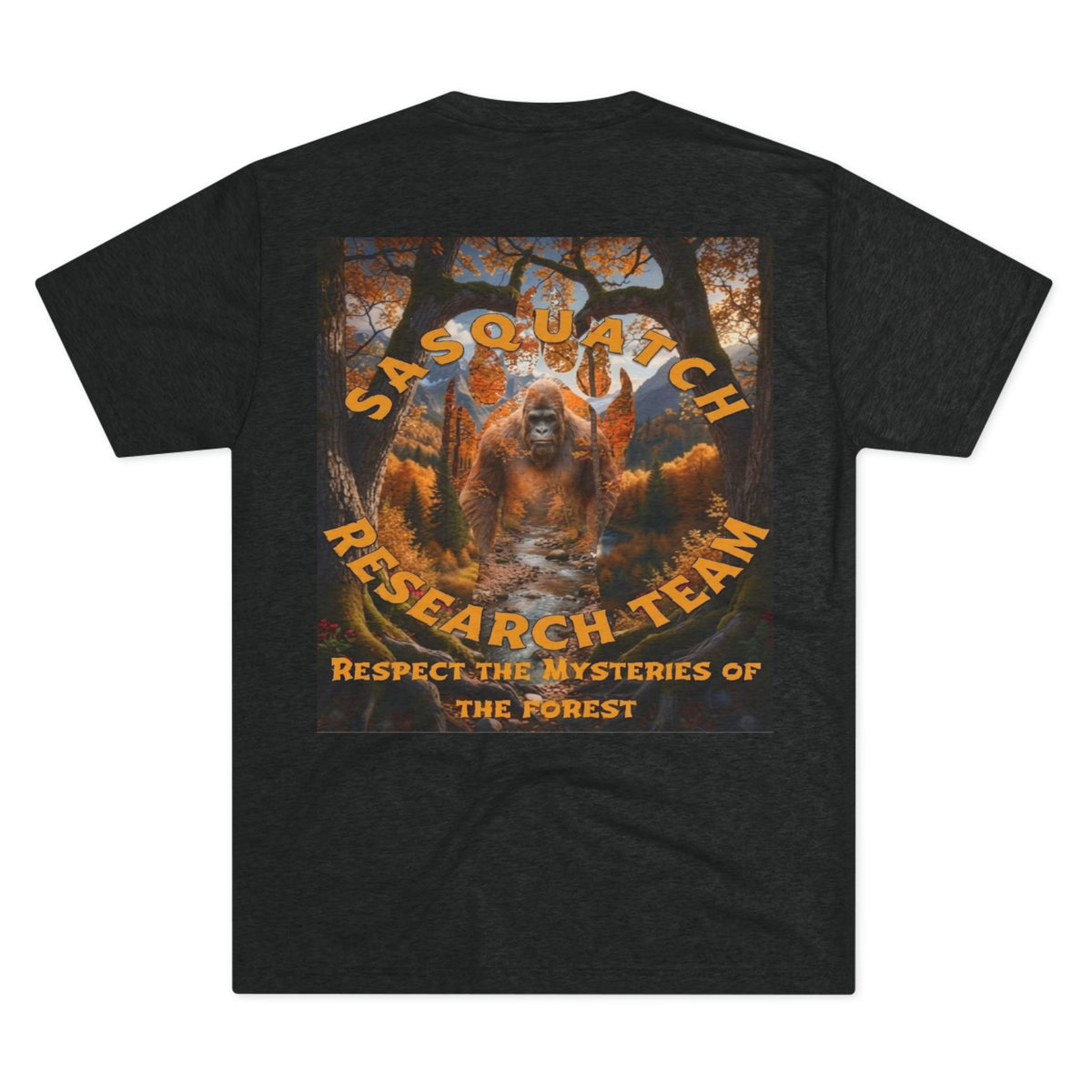 Sasquatch Research Team T-Shirt — Forest Bigfoot Expedition Tee