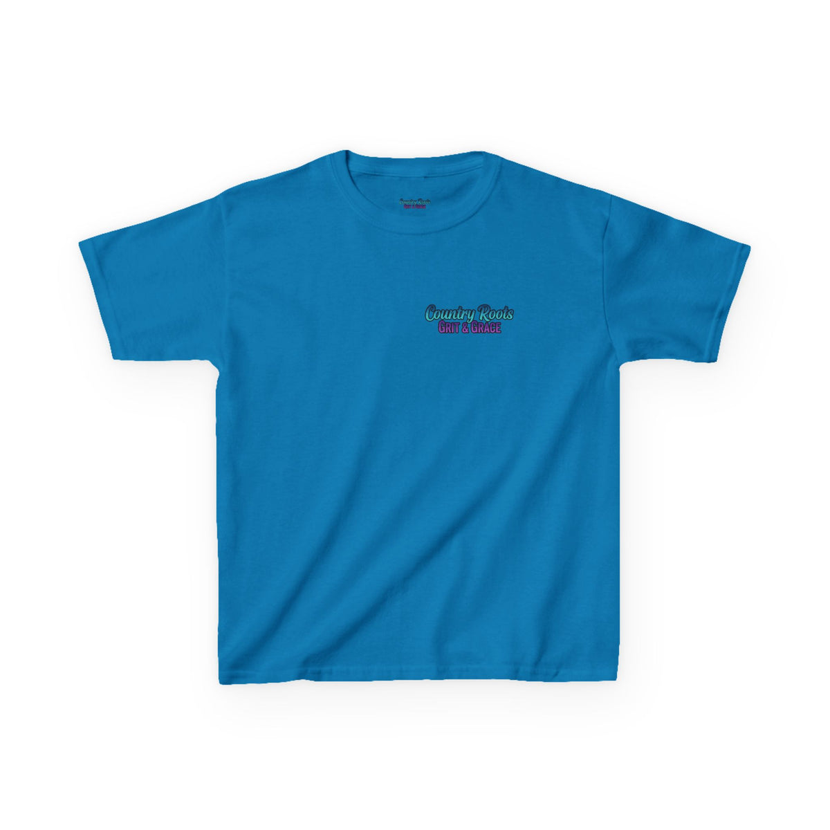Kids Tee — Northern Lights Cabin Graphic "Country Roads, Take Me Home"