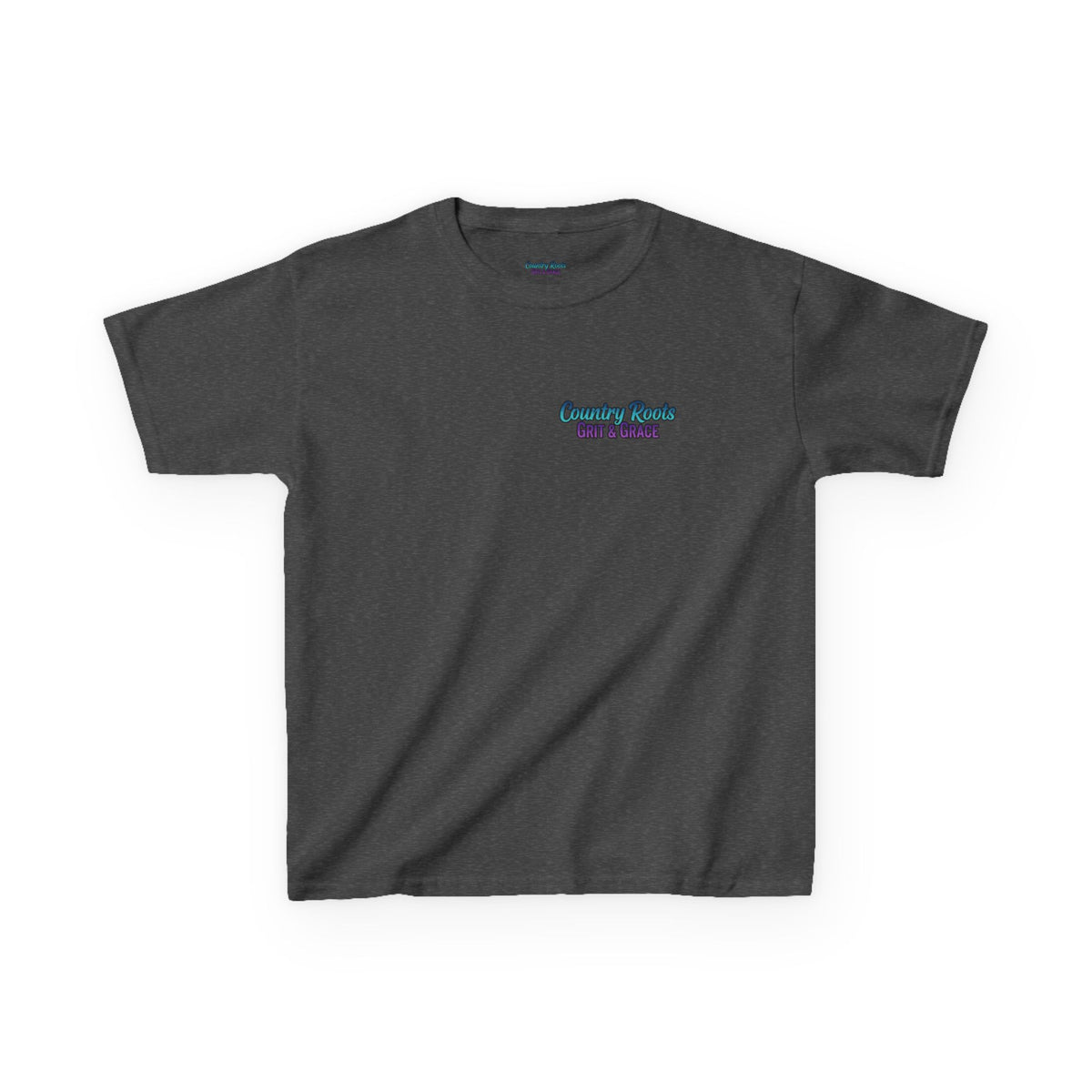 Kids Tee — Northern Lights Cabin Graphic "Country Roads, Take Me Home"
