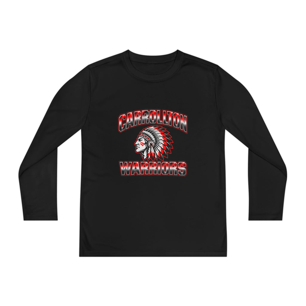 Personalized Warriors Youth Long Sleeve Tee