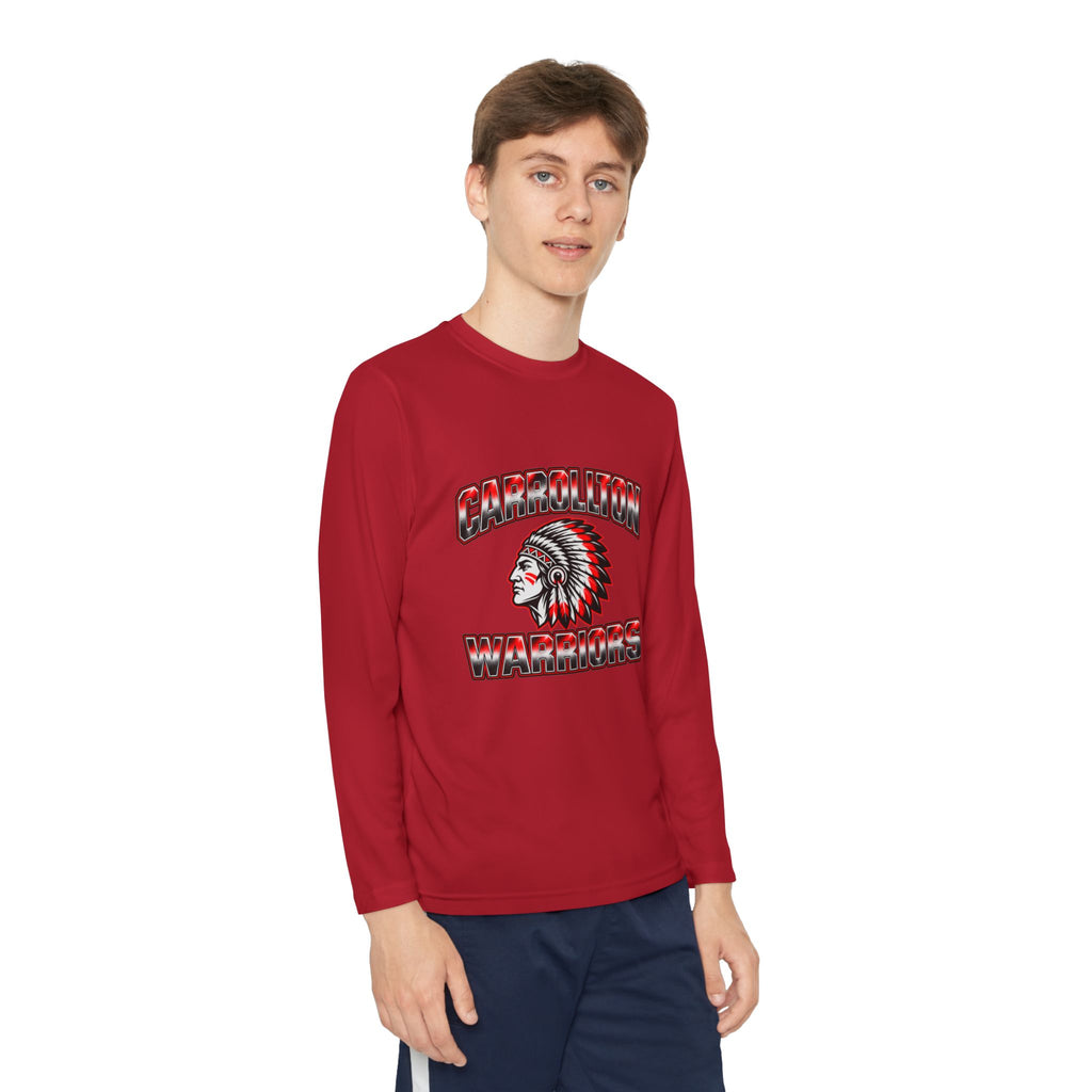 Personalized Warriors Youth Long Sleeve Tee