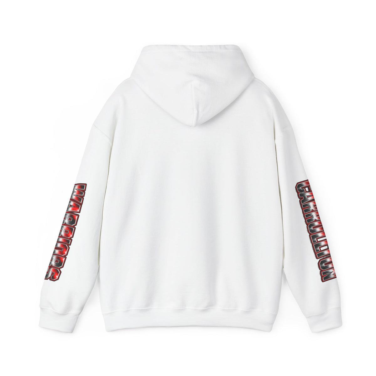 Hoodie — Embroidered Warriors Native Chief Logo Pullover