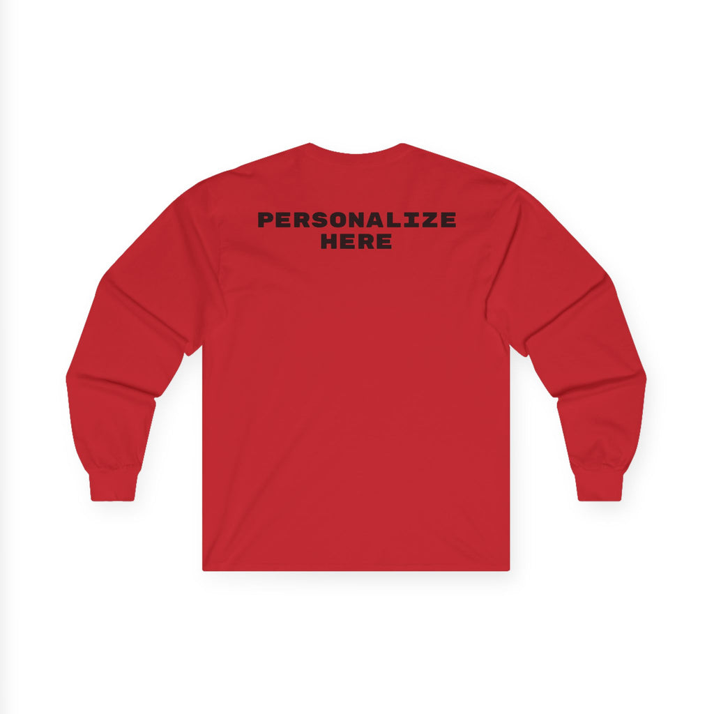 Carrollton Warriors Personalized Long Sleeve Tee