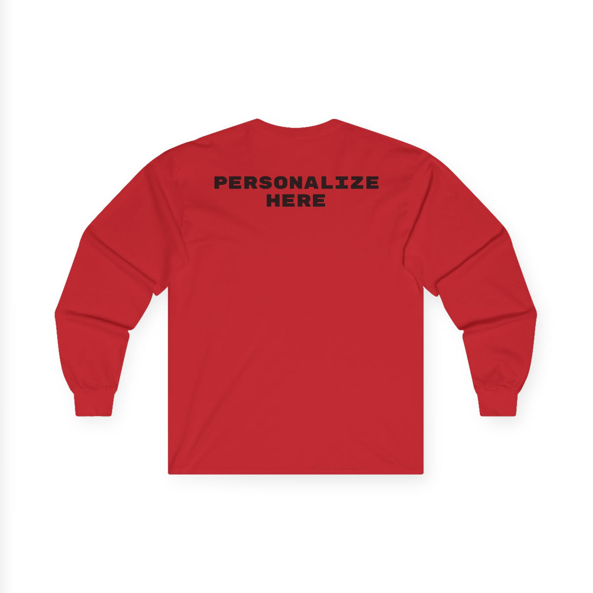Carrollton Warriors Personalized Long Sleeve Tee