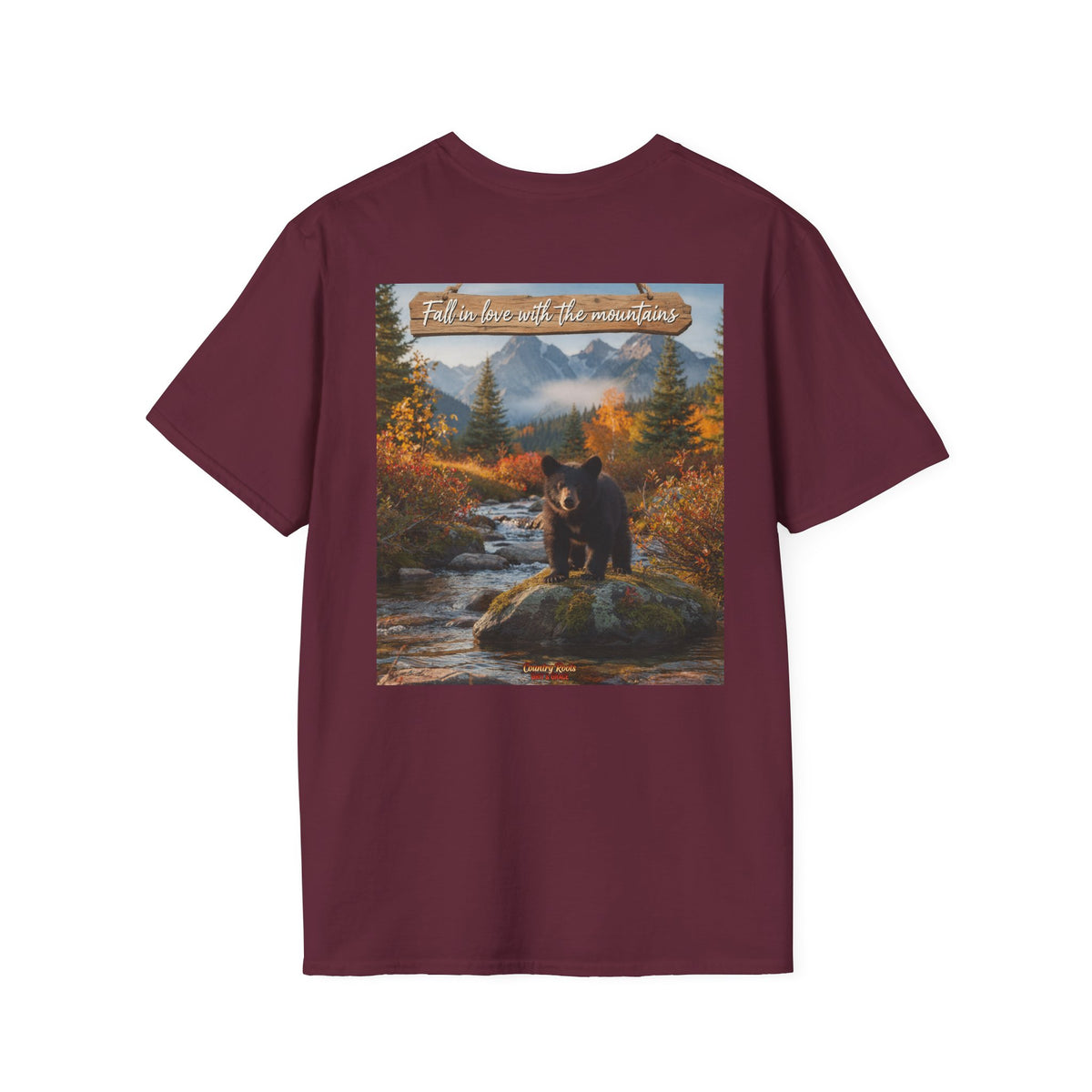 Vintage Country Roads T‑Shirt — 'Country Roads Take Me Home' Minimal Tee