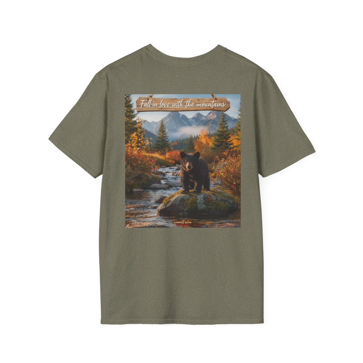 Vintage Country Roads T‑Shirt — 'Country Roads Take Me Home' Minimal Tee