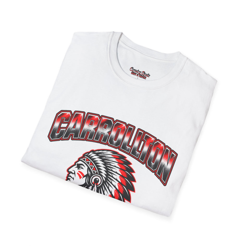 Unisex Carrolton Warriors Native American Warrior T-Shirt
