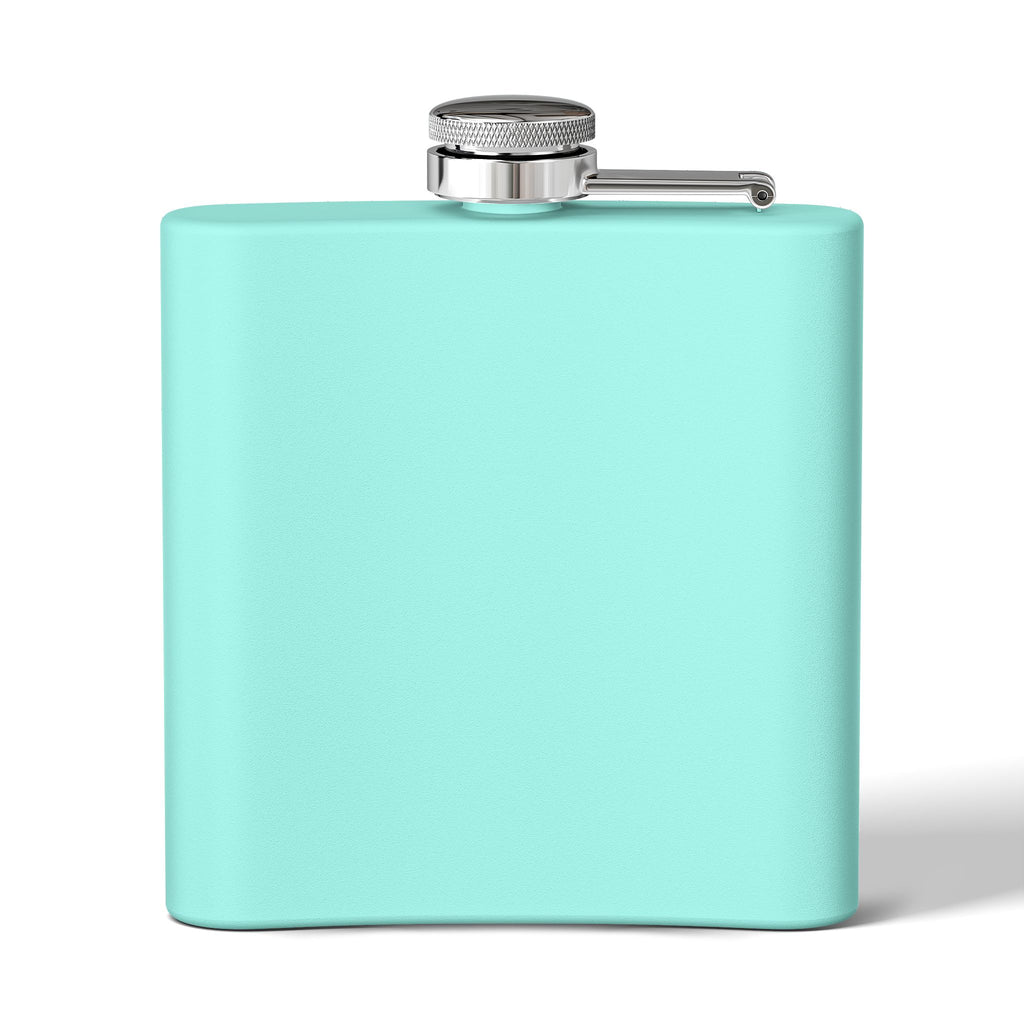 Personalized Military Memorial Flask — 6oz Stainless Steel Veteran Salute