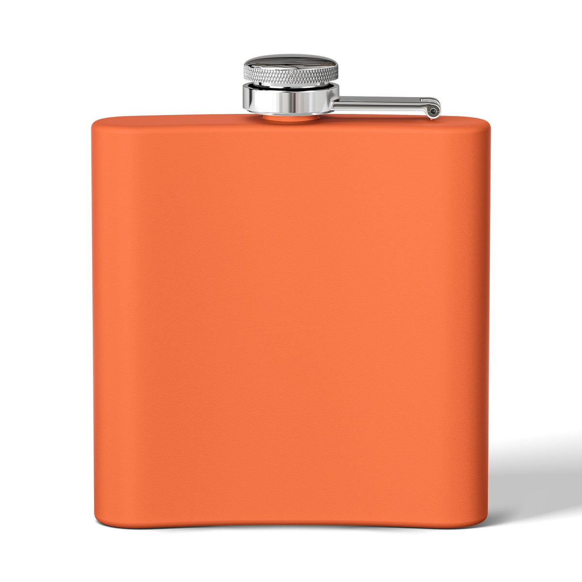 Raccoon Family 6oz Stainless Steel Flask — Woodland Night Aurora Design