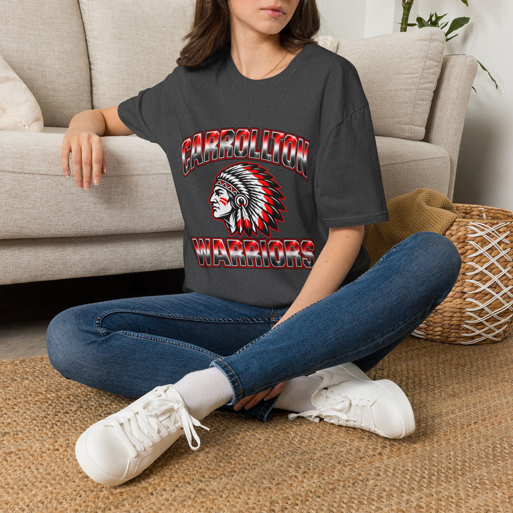 Unisex Carrolton Warriors Native American Warrior T-Shirt