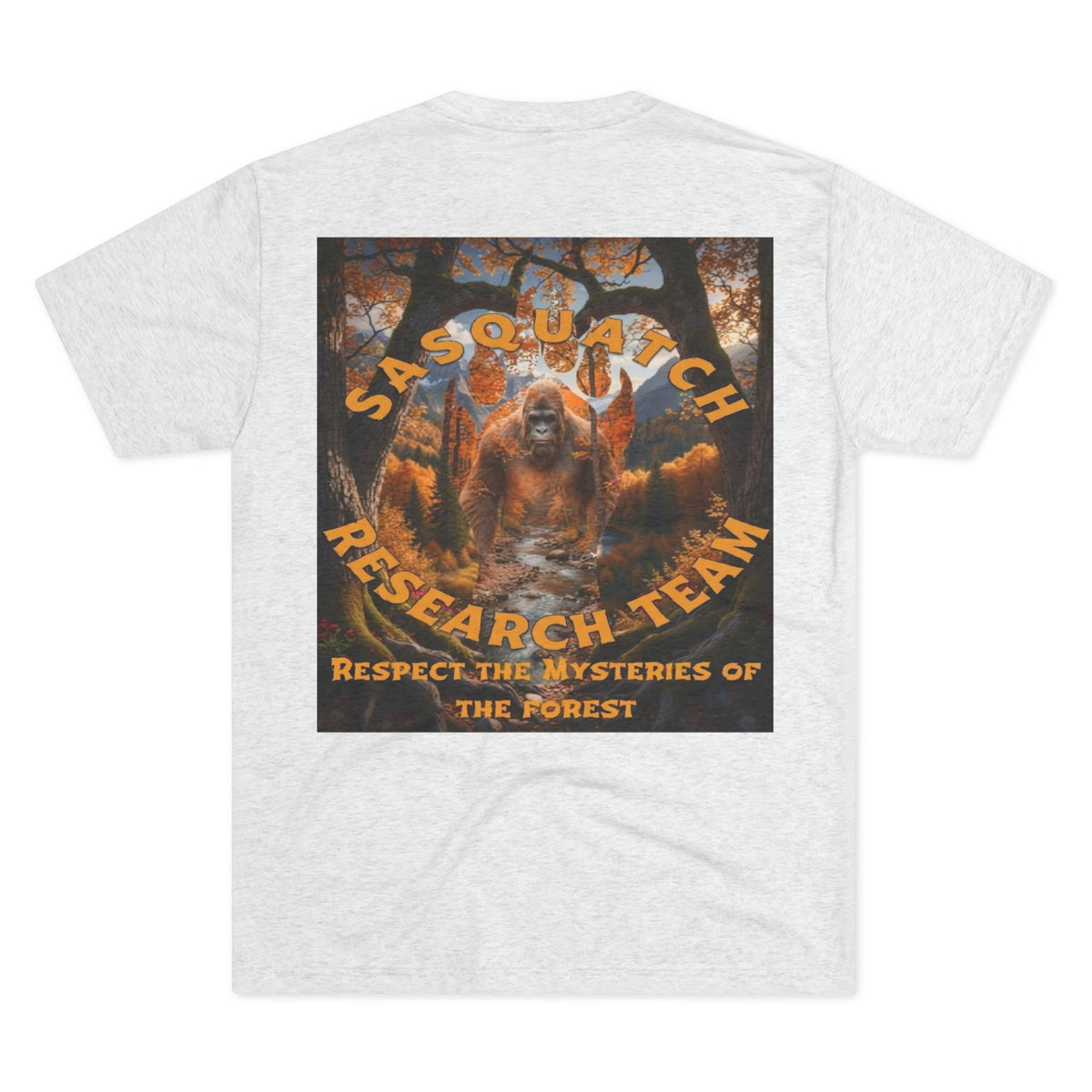 Sasquatch Research Team T-Shirt — Forest Bigfoot Expedition Tee