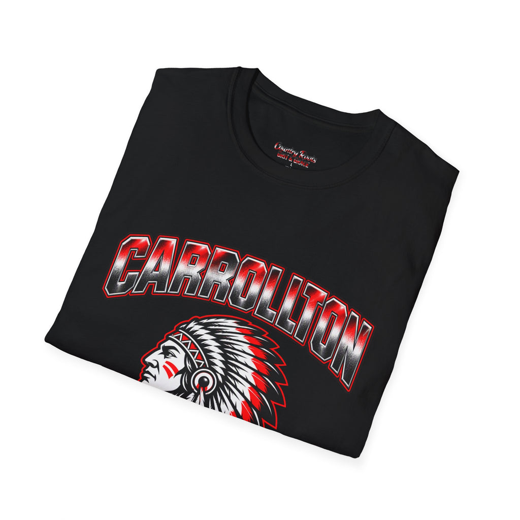 Unisex Carrolton Warriors Native American Warrior T-Shirt