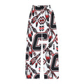 Kids Lounge Pants — Carrollton Warriors Red & Black Feather Tribal All-Over Print